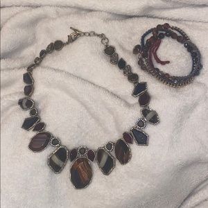 Chloe + Isabel necklace and bracelet